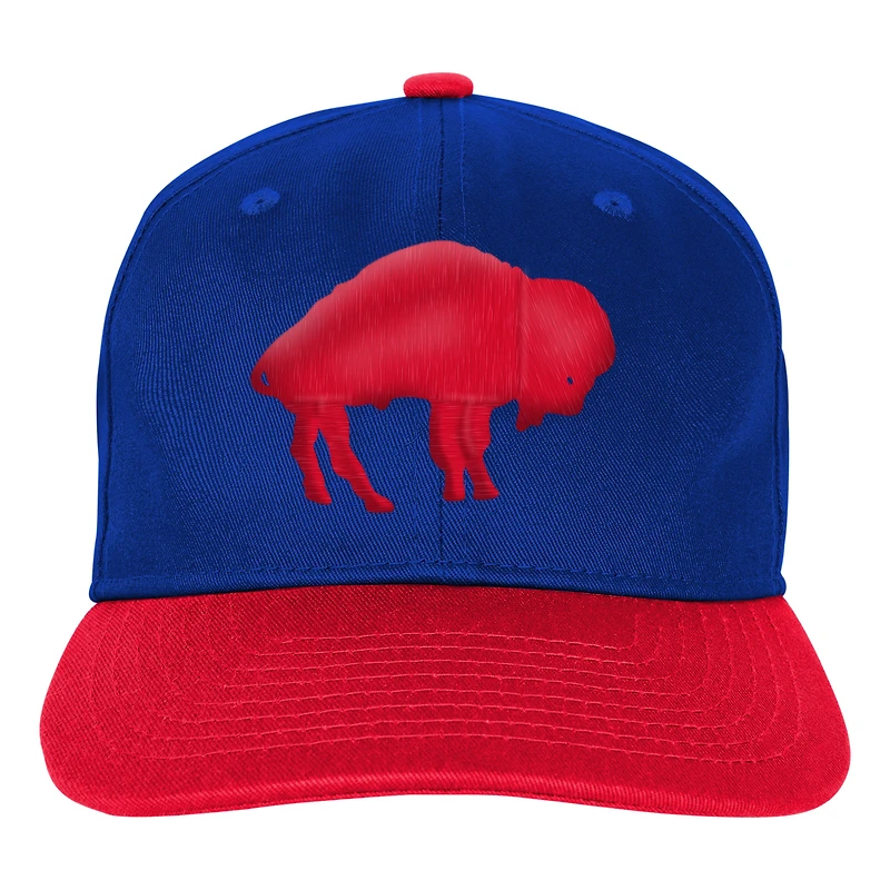 Casquette ajustable rétro authentique des Royal Buffalo Bills de Youth Outerstuff