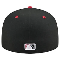 Men's New Era  Black Buffalo Bisons Theme Nights 59FIFTY Fitted Hat