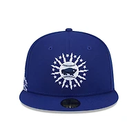 Men's New Era  Dark Blue Buffalo Bisons Theme Nights 59FIFTY Fitted Hat