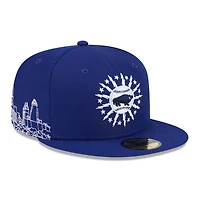 Men's New Era  Dark Blue Buffalo Bisons Theme Nights 59FIFTY Fitted Hat
