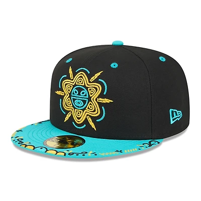 Men's New Era  Black/Light Blue Buffalo Bisons 2026 Copa De La Diversion 59FIFTY Fitted Hat