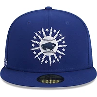 Men's New Era Navy Buffalo Bisons Theme Nights Local  59FIFTY Fitted Hat