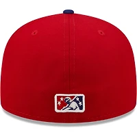 Casquette ajustée New Era rouge Buffalo Bisons Authentic Collection 59FIFTY pour homme