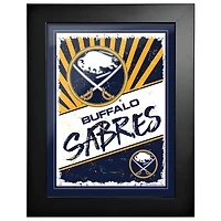 Buffalo Sabres - Art encadré classique 12'' x 16''