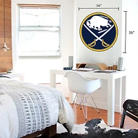 Buffalo Sabres - 36'' x 36'' Team Repositional Vinyl Wall Decal