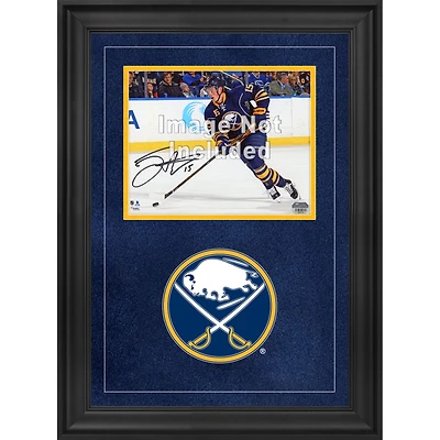 Cadre photo horizontal de luxe Buffalo Sabres 8'' x 10'' avec logo de l'équipe