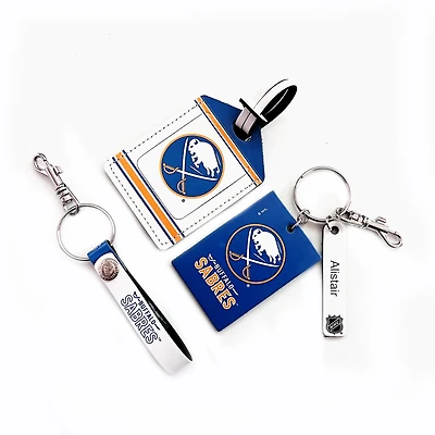 Buffalo Sabres - Leather Three-Piece Gift Pack with Personalized Tag