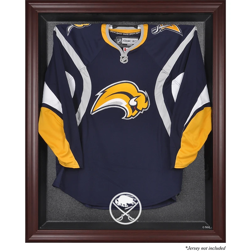 Buffalo Sabres Mahogany Framed Jersey Display Case