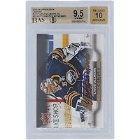 Carte de recrue autographiée 9,5/10 de Linus Ullmark Buffalo Sabres 2015-16 Upper Deck Young Guns #C217 Beckett Fanatics Witnessed Authenticated