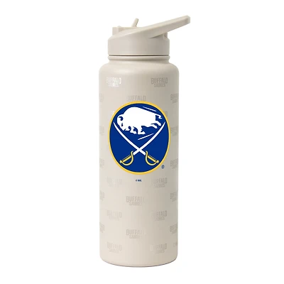 Bouteille isotherme Logo Brands Buffalo Sabres 34 oz Sand Ghost