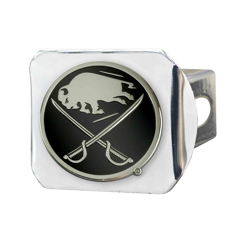 Logo Brands Buffalo Sabres Chrome on Chrome Hitch Cover