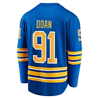 Men's Fanatics Josh Doan Royal Buffalo Sabres Home Premier Breakaway Player Jersey