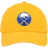 Men's '47 Gold Buffalo Sabres Clean Up Adjustable Hat