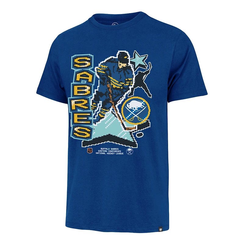 Men's '47 Royal Buffalo Sabres Lamp Lighter Franklin T-Shirt