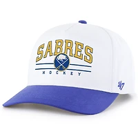 Men's '47 White/Royal Buffalo Sabres Roscoe Two-Tone Hitch Adjustable Hat