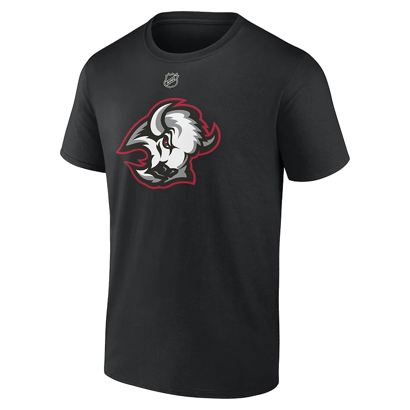 Men's Black Buffalo Sabres Alternate Logo T-Shirt