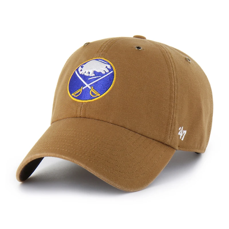Casquette ajustable Carhartt x '47 Buffalo Sabres Clean Up marron pour homme