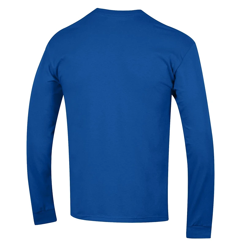 Men's Champion Royal Buffalo Sabres Long Sleeve Jersey T-Shirt