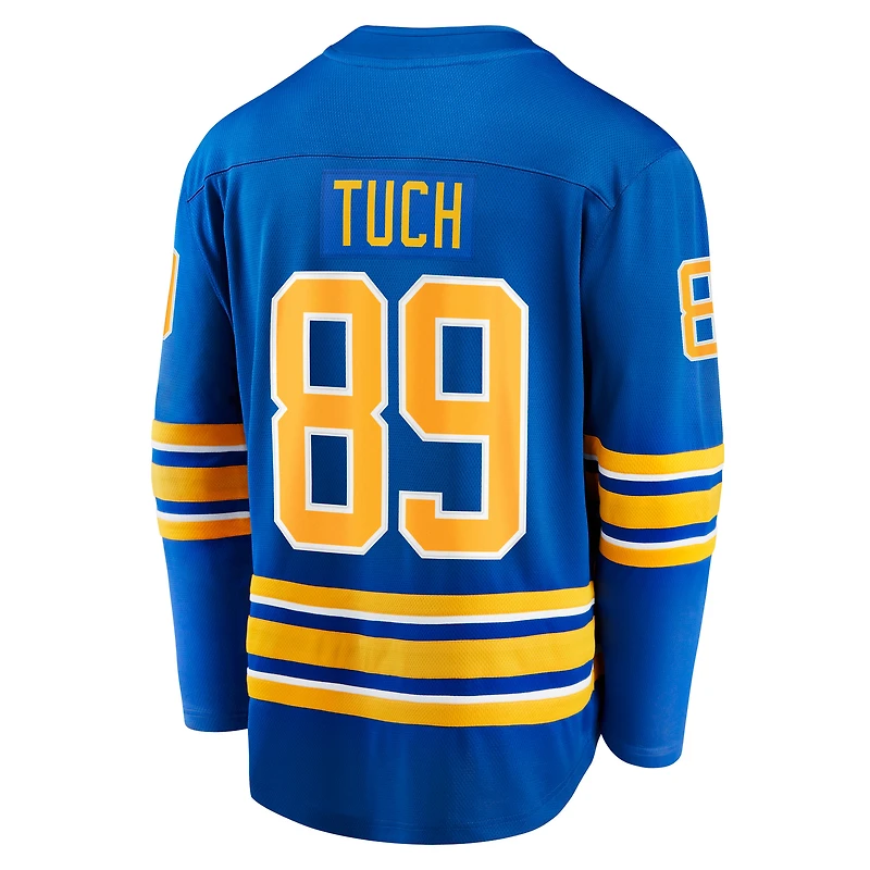 Men's Fanatics Alex Tuch Royal Buffalo Sabres Home Breakaway Player Jersey