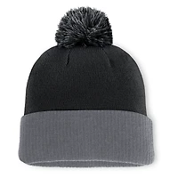 Men's Fanatics  Black Buffalo Sabres Aspyn Cuffed Knit Hat with Pom