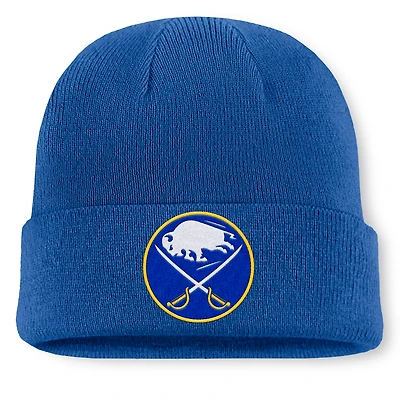 Bonnet en tricot à revers Fanatics Blue Buffalo Sabres 2024 NHL Global Series pour hommes