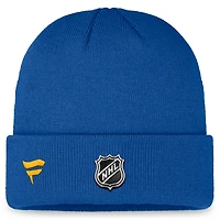 Men's Fanatics Blue Buffalo Sabres Authentic Pro Training Camp Cuffed Knit Hat