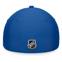 Casquette flexible bleue Buffalo Sabres Authentic Pro Training Camp pour hommes