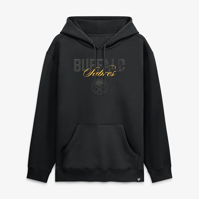 Sweat à capuche noir des Sabres de Buffalo Fanatics pour hommes