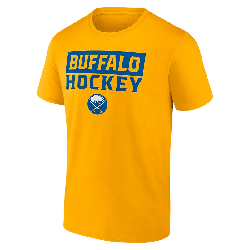 Pack combiné de t-shirts service Fanatics Buffalo Sabres pour hommes