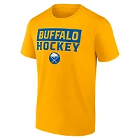 Pack combiné de t-shirts service Fanatics Buffalo Sabres pour hommes