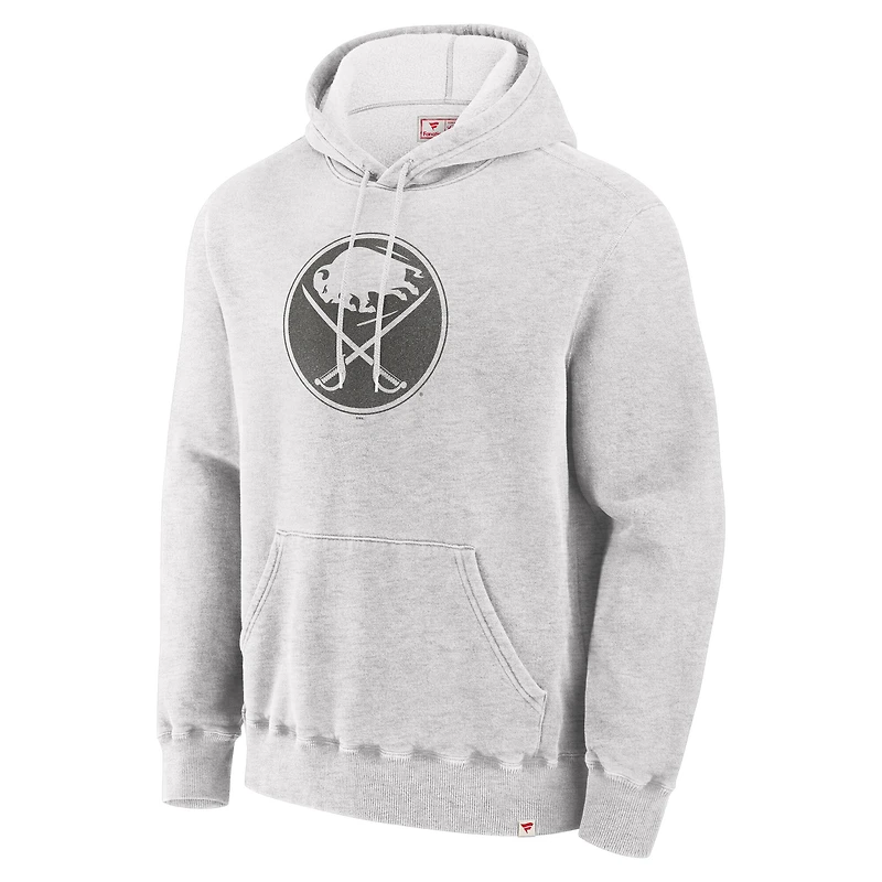 Men's Fanatics Cream Buffalo Sabres Made Canada Pullover Hoodie