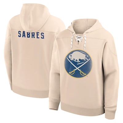Men's Fanatics Cream Buffalo Sabres Vintage Hoodie