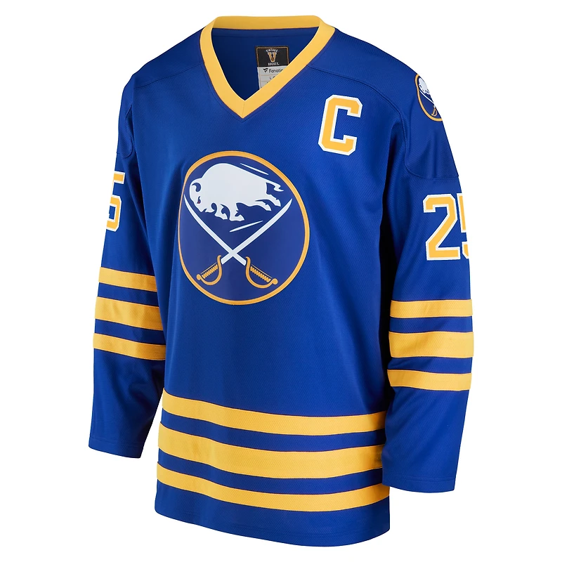 Men's Fanatics Dave Andreychuk Royal Buffalo Sabres Breakaway Retired Player Jersey