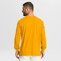 Men's Fanatics Gold Buffalo Sabres Authentic Pro Property Of Practice Long Sleeve T-Shirt