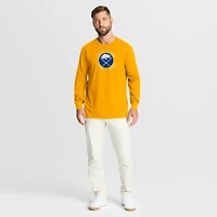 Men's Fanatics Gold Buffalo Sabres Authentic Pro Property Of Practice Long Sleeve T-Shirt