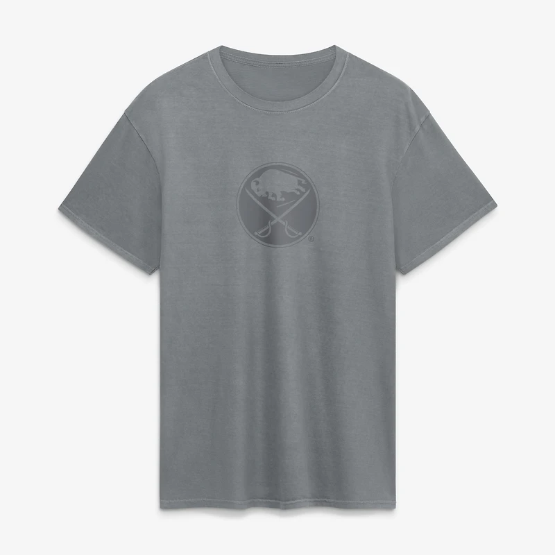 Men's Fanatics Gray Buffalo Sabres Core Beach Wash T-Shirt