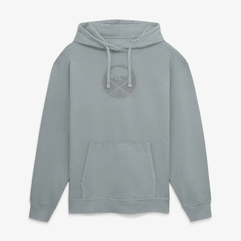 Men's Fanatics Gray Buffalo Sabres Washed Fleece Hoodie