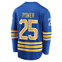 Men's Fanatics Owen Power Royal Buffalo Sabres Home Breakaway Player Jersey