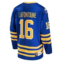 Men's Fanatics Pat LaFontaine Royal Buffalo Sabres Breakaway Retired Player Jersey