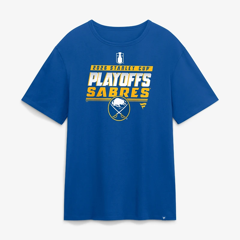 Men's Fanatics Royal Buffalo Sabres 2026 Stanley Cup Playoffs T-Shirt