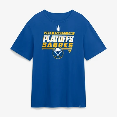 Men's Fanatics Royal Buffalo Sabres 2026 Stanley Cup Playoffs T-Shirt