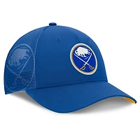 Men's Fanatics Royal Buffalo Sabres Authentic Pro Home Ice Trucker Adjustable Hat