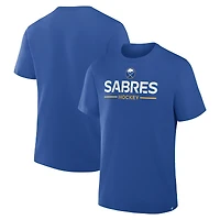 Men's Fanatics Royal Buffalo Sabres Authentic Pro Primary T-Shirt