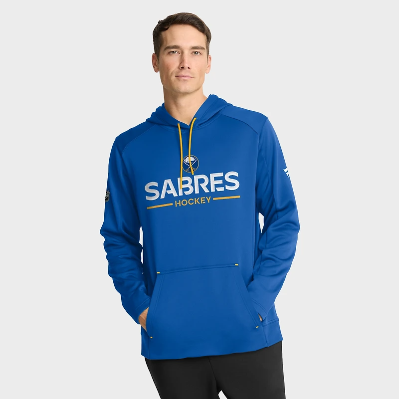 Men's Fanatics Royal Buffalo Sabres Authentic Pro Rink Hoodie
