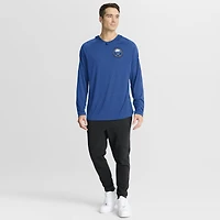 Men's Fanatics Royal Buffalo Sabres Authentic Pro Rink Raglan Hoodie