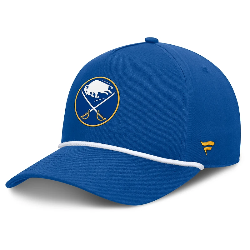 Men's Fanatics Royal Buffalo Sabres Authentic Pro Rink Roper A-Frame Adjustable Hat