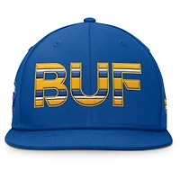 Men's Fanatics Royal Buffalo Sabres Authentic Pro Rink Snapback Hat