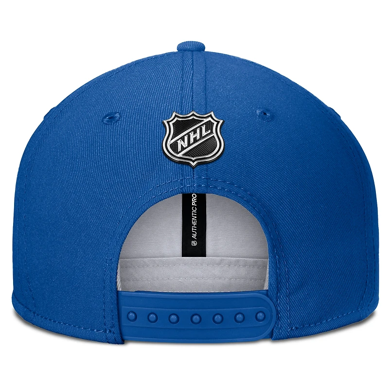 Men's Fanatics Royal Buffalo Sabres Authentic Pro Rink Snapback Hat