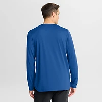 Men's Fanatics Royal Buffalo Sabres Authentic Pro Rink Tech Long Sleeve T-Shirt