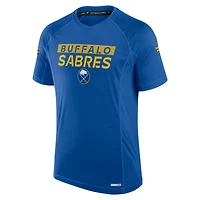 T-shirt technique authentique Pro Rink Fanatics Royal Buffalo Sabres pour hommes